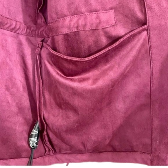 🌟SOLD🌟BlankNYC XL Women’s Faux Suede Jacket NWT - Picture 8 of 9